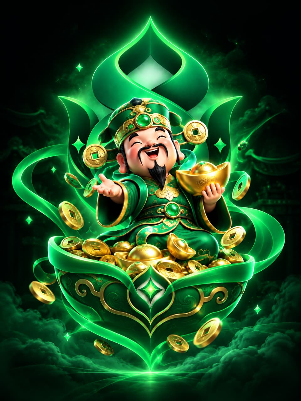 ภาพเกม PG Cai Shen Wins ที่ออกแบบใหม่สำหรับ phafan - หวยพาฝัน